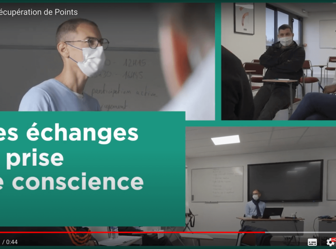 Stage de récupération de points / sensibilisation à la sécurité routière